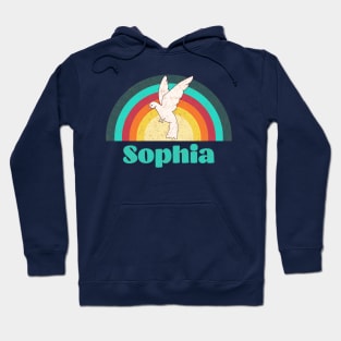 Sophia - Vintage Faded Style Hoodie